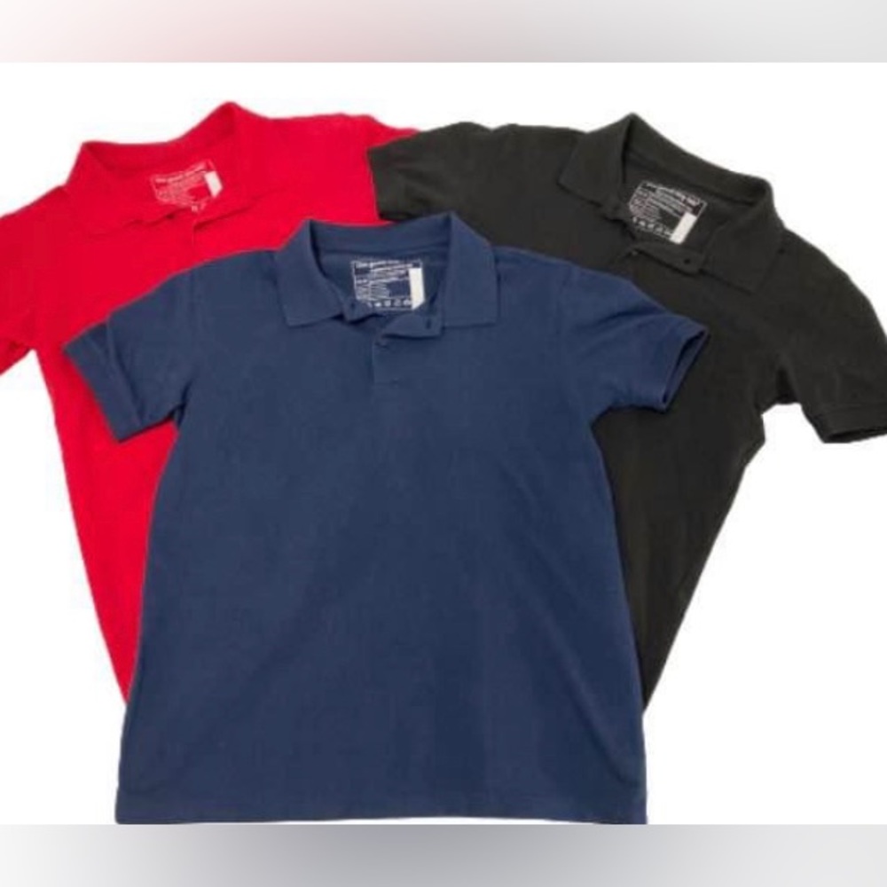Lot of 3 Boys Polos